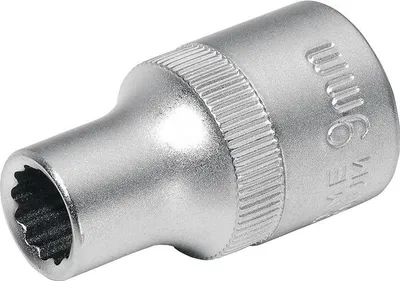 Productafbeelding van PROMAT doppeninzetstuk, sleutel, 16 mm, 1/2 inch, 12-kant, voor 4-kant aandrijving