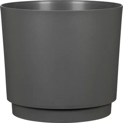 Produktbild von Scheurich Blumentopf Kunststoff Ø 24,8 x 22,2 cm nero