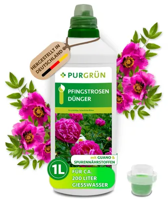 Produktbild von Purgrün Pfingstrosen-Dünger 1 Liter