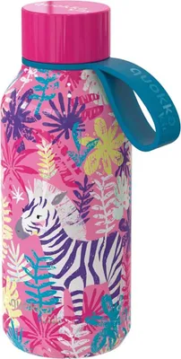 Obrázok produktu pre QUOKKA KIDS Nerezová fľaša- ZEBRAS QUOKKA