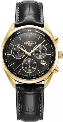 Image de Montre de sport noire pour homme ROAMER 993819 48 85 02