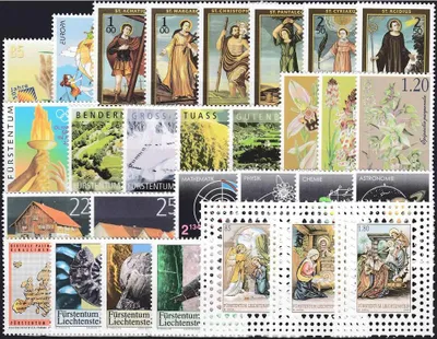Produktbild von Liechtenstein 2004 postfrisch Nr. 1339-1367