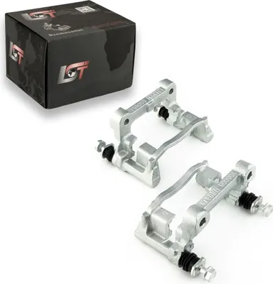 Produktbild von 2x Träger Bremssattel Bremssattelhalter Faustsattel hinten L+R für PEUGEOT 307