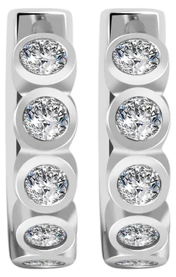 Produktbild von Akzent Damen Ohrring Avaline "Avaline" aus 925 Sterlingsilber, rhodiniert, langlebig