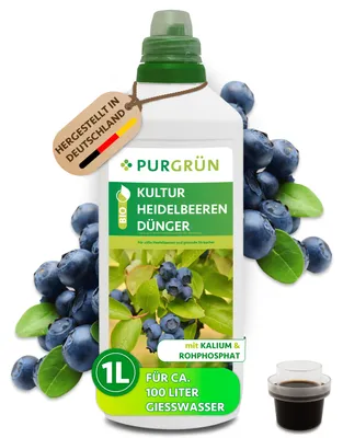 Produktbild von Purgrün -Kulturheidelbeeren-Dünger 1 Liter