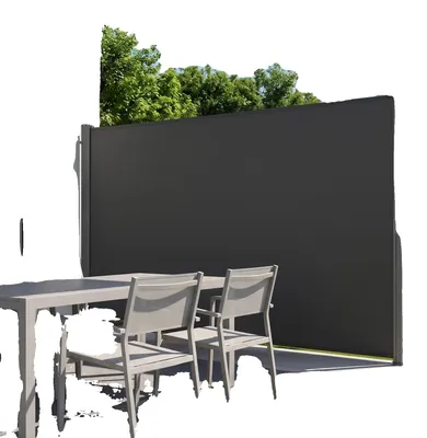 Immagine prodotto di Tenda laterale estensibile VEVOR 180x300 cm, tenda a rullo laterale in tessuto di poliestere da 180 g/m², tenda da parete, protezione dal vento, protezione dal sole, protezione dalla vista, divisorio per giardino, balcone, piscina, terrazza, grigio