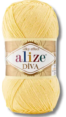 Obrázek produktu pro Alize 1x 100 g vlna Diva, jednobarevná, háčkování, pletení (187)
