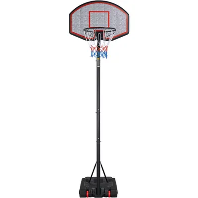 Produktbild von Yaheetech Basketballständer mit Rollen 304-353 cm Basketballkorb Verstellbare Basketballanlage mit Wasser oder Sand befüllbar