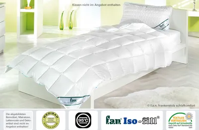 Produktbild von Frankenstolz f.a.n. Bettdecke Medisan 135 x 200 cm Duo-Steppbett