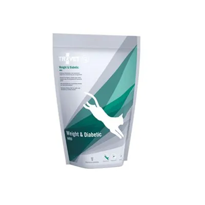 Produktbild von Trovet Weight & Diabetic WRD 500 g | Trockenfutter für Katzen | Übergewicht & Diabetes