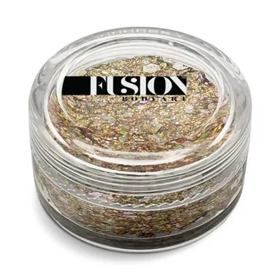 Zdjęcie produktu dla Fusion bodyart glittercreme złota wróżka