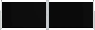 Obrázek produktu pro vidaXL Boční výsuvná markýza černá 200x600 cm