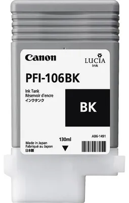 Produktbild von Patrone Canon PFI-106BK        black