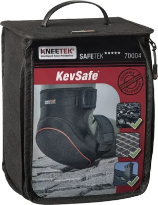 Produktbild von KNEETEK Knieschoner SAFETEK® KevSafe® | robust & extrem abriebfest | rutschhemmende Knieschützer für optimale Entlastung beim Arbeiten | Kniepolster geeignet für sehr harte und raue Untergründe