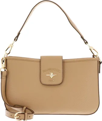 Produktbild von U.S. POLO ASSN. Schultertasche Umhängetasche Stanford Shoulder Bag Biscuit hellbraun