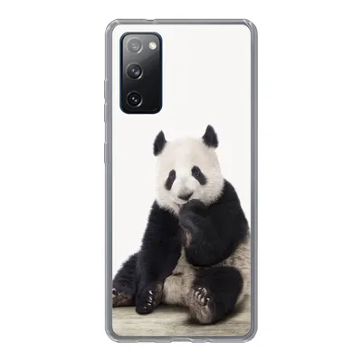 Produktbild von MuchoWow® Handyhülle Schutzhülle Hülle für Samsung Galaxy S20 FE Panda - Tiere - Jungen - Mädchen - Pandabär Silikon Softcase Handy Hülle - Abdeckung