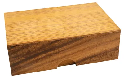 Produktbild von Philos Denkspiel Schlangenwürfel Set in Holzbox - Knobelspiel