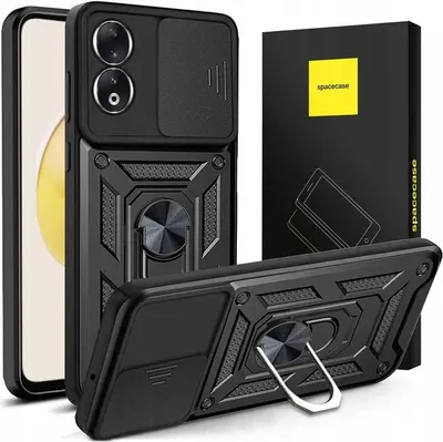 Image de SPACECASE Étui blindé Camring pour Honor 90 Noir