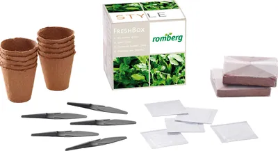 Zdjęcie produktu dla Zestaw do uprawy Romberg Fresh-BOX "Herbs"