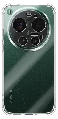 Produktbild von Mayaxess, Stoßfeste Silikon Hülle Xiaomi 17 Ultra mit verstärkten Ecken, Transparent
