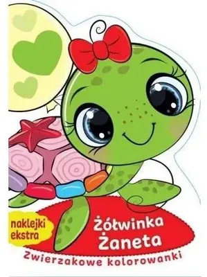 Produktbild von Zwierzakowe kolorowanki. Żółwinka Żaneta - praca zbiorowa