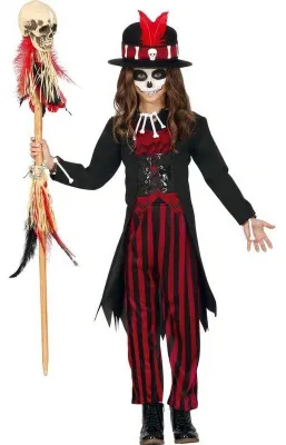 Obrázek produktu pro Děsivý dětský kostým Voodoo postava