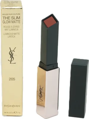 Produktbild von Yves Saint Laurent Rouge Pur Couture The Slim Glow Matte, Rot, Secret Rosewood, 1 Farben, Glättend, Weichmachend, Frauen, Matte