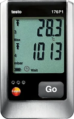 Immagine prodotto di testo - 176 P1 - 0572 1767 - Data logger per il monitoraggio preciso di pressione, temperatura e umidità