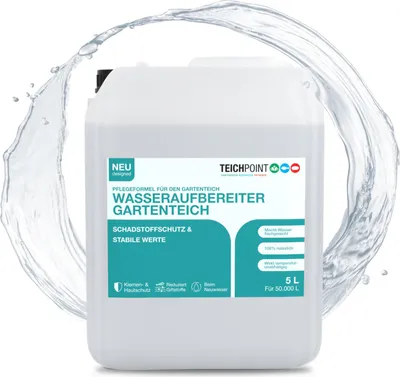 Produktbild von Teich Wasseraufbereiter - Wasseraufbereitungsmittel 5 Liter