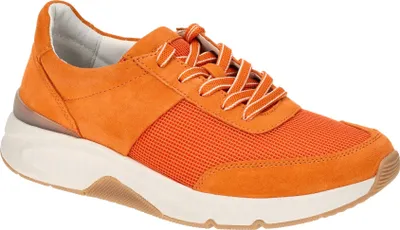 Zdjęcie produktu dla Gabor ROLLINGSOFT buty damskie - sportowe sznurowane buty sportowe pomarańczowe NOWOŚĆ