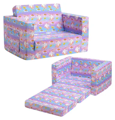 Produktbild von Solidchoice – BEJOY Kindersofa, 2-in-1, faltbare Bank für Kleinkinder