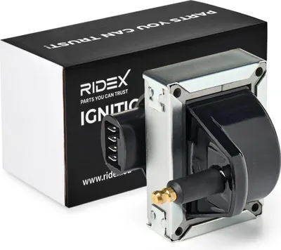Produktbild von RIDEX 689C0122 Zündspule 12V passend für PEUGEOT 206 Schrägheck (2A/C) 106 II Schrägheck (1A, 1C) 205 II (20A/C) für CITROËN Berlingo / Berlingo First