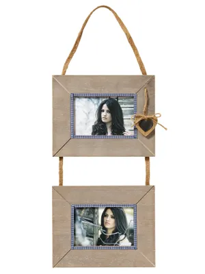 Produktbild von Walther, QY215L,Bavarian Heart Galerierahmen, 2X10X15 cm, blau/weiss