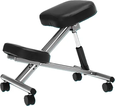 Produktbild von Unilux ERGO LEG Kniestuhl schwarz Höhe einstellbar