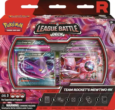 Produktbild von Pokemon Team Rocket's Mewtwo Ex League Battle Deck