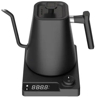 Immagine prodotto di Bollitore elettrico da 1 litro, con controllo preciso della temperatura e funzione di sicurezza, colore nero.