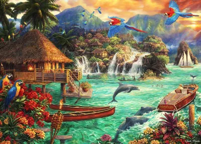 Image de Bluebird Puzzle Vie insulaire - Paysage Puzzle 1500 pièces