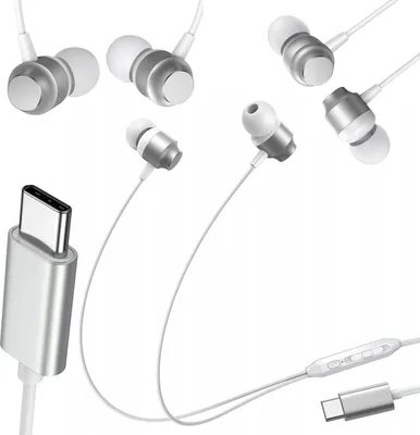 Image de Joyroom Jr-Ec06 Casque intra-auriculaire Usb-C - Argent