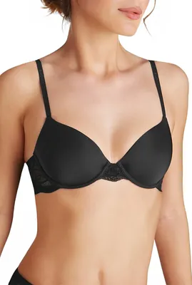 Produktbild von Triumph Body Make-Up Light Lace WHP, Farbe: Black 04/0004, Größe: 70D Bügel-BH mit Halbschale und Einlage