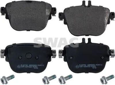 Produktbild von SWAG Bremsbeläge Satz Hinten Bremsklötze passend für MERCEDES-BENZ E-Klasse Limousine (W213) 33 10 7477