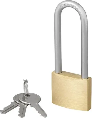 Produktbild von Vorhängeschloss 40 mm mit langem Bügel 75 mm
