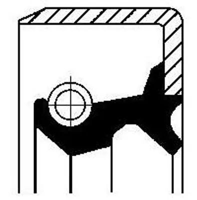 Produktbild von CORTECO 19034469B Dichtungsring x