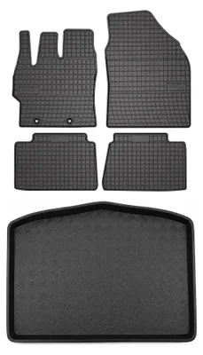 Obrázek produktu pro Gumové autokoberce SolidPRO + vana kufru pro: Toyota Yaris IV 2020- 5 ks