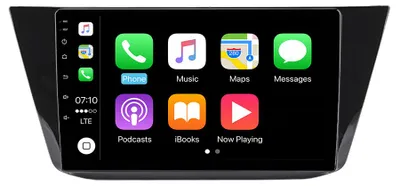 Obrázok produktu pre 8+256 GB Android autorádio pre VW Tiguan 2016–2020, podpora CarPlay, navigácia, Bluetooth, ovládanie na volante, GPS