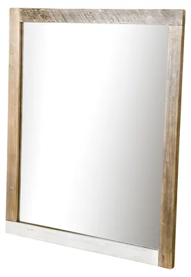 Immagine prodotto di FURNLUX Specchio da parete, modello Adesso, colore marrone. Dimensioni: 120 x 100 x 3 cm
