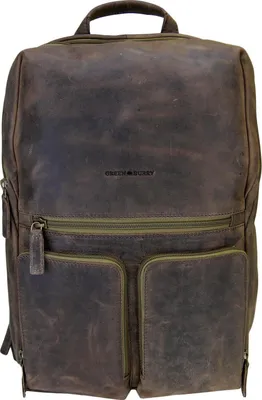 Produktbild von Greenburry Vintage Tec Rucksack Leder 44 cm Laptopfach