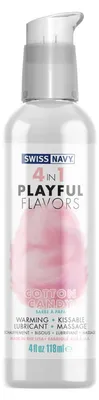 Zdjęcie produktu dla lubrykant 4 w 1 o smaku waty cukrowej 4 fl oz / 118 ml