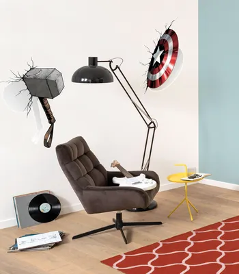 Produktbild von Wandtattoo - Avengers Powerful Weapons - Größe 50 x 70 cm, 2 Bogen