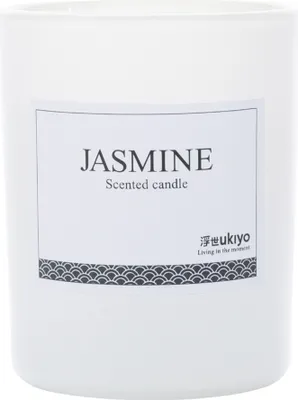 Obrázek produktu pro Ukiyo - Svíčka s vůní jasmínu XD962 (jedna velikost) (bílá)