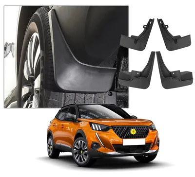 Productafbeelding van 4 Stuks Mudguard voor Peugeot 2008 (2020+), Modderbescherming